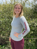 Long Sleeve Ladies Jack LaLanne Thermal Tee - Collage Video