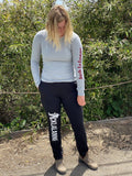 Long Sleeve Ladies Jack LaLanne Thermal Tee - Collage Video