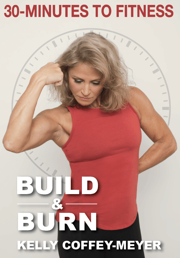 [USED - LIKE NEW] 30-Minute to Fitness: Build & Burn with Kelly Coffey-Meyer - Collage Video