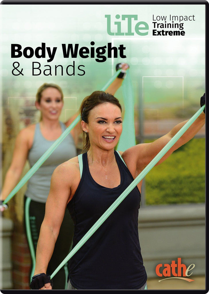 Cathe Friedrich's LITE Body Weight & Bands - Collage Video