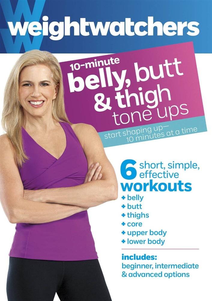 Weight Watchers: 10 Minute Belly, Butt & Thigh Tone Ups - Collage Video