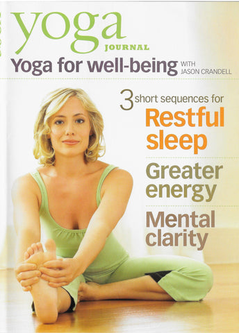 Yoga Journal: Yoga For Well-Being With Jason Crandell